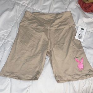 Playboy biker shorts